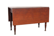 Load image into Gallery viewer, Antique Walnut Drop Leaf Table