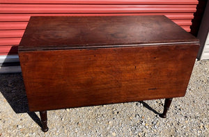 Antique Walnut Drop Leaf Table