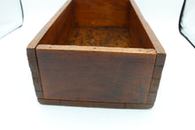 Load image into Gallery viewer, Antique Wooden Tobacco Box