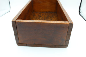 Antique Wooden Tobacco Box