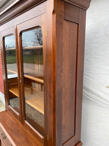 Antique Victorian Walnut Cupboard