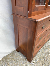 Load image into Gallery viewer, Antique Victorian Walnut Cupboard