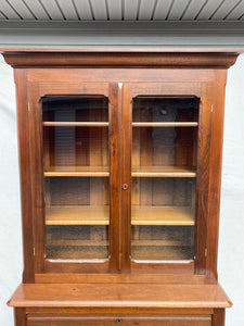 Antique Victorian Walnut Cupboard