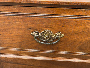 Antique Victorian Walnut Cupboard