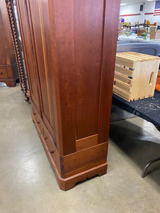 Late 1800's Cherry Knockdown Wardrobe