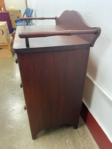 Country Red Painted Washstand