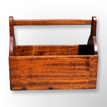 Load image into Gallery viewer, Small Country Wooden Tote