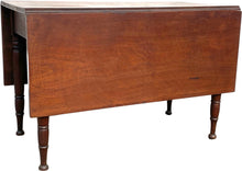 Load image into Gallery viewer, Antique Walnut Drop Leaf Table