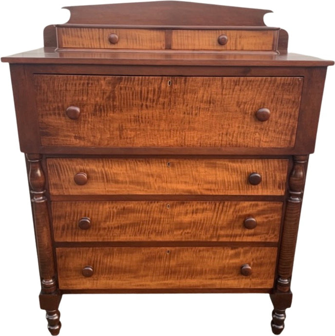 Tiger Maple Chest of Drawers