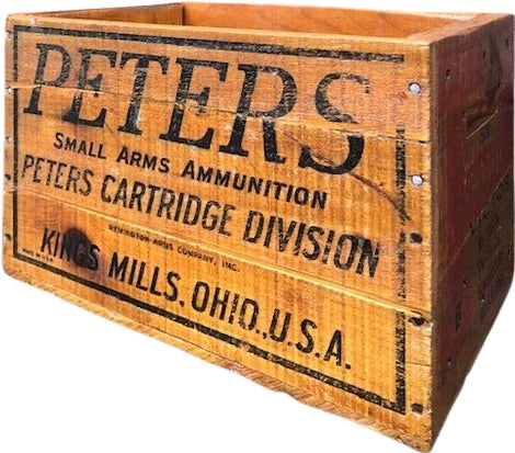 Antique Peters Ammunition Box