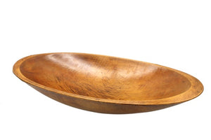 Wooden Maple Trencher Bowl