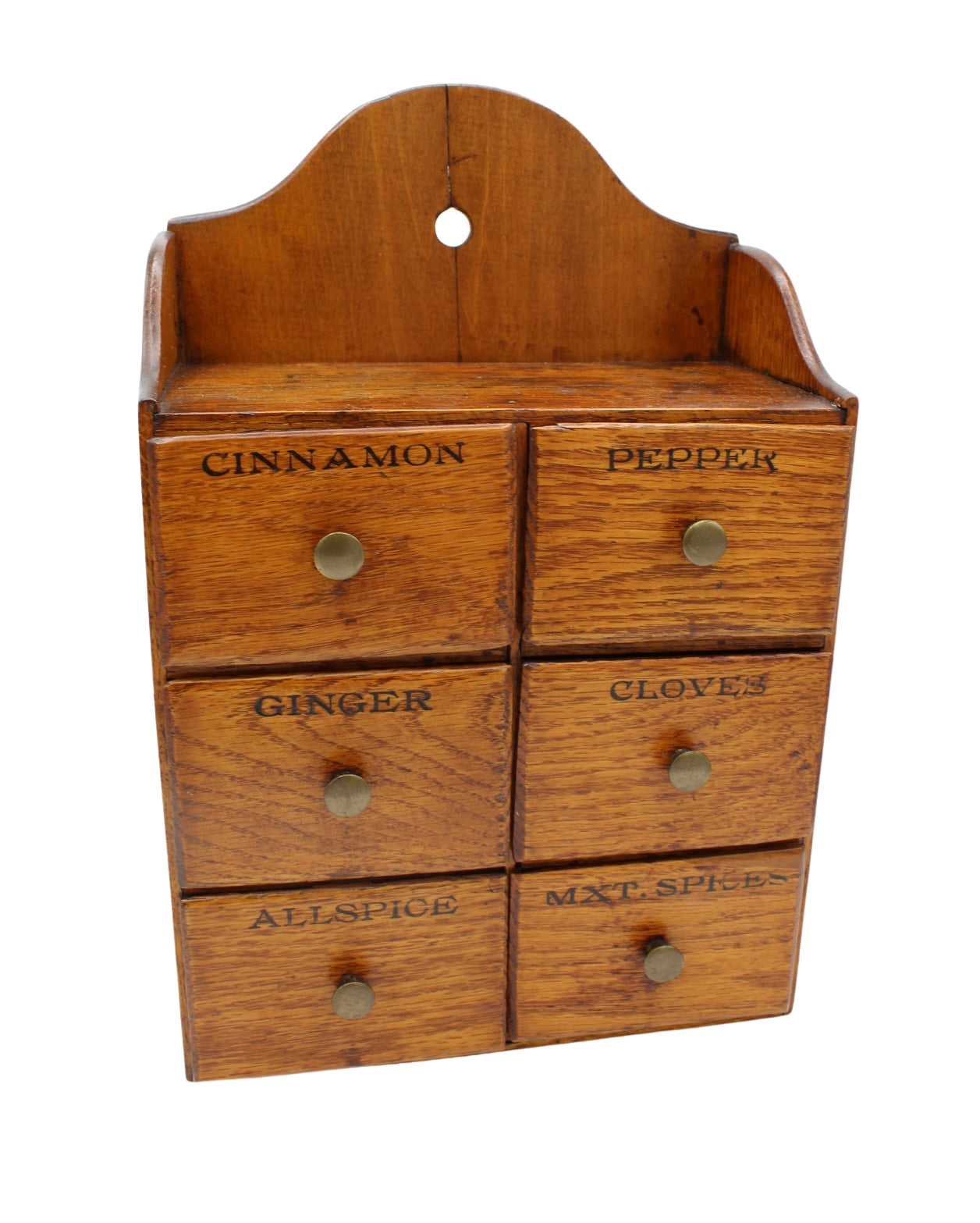 Oak Wall Hanging Spice Cabinet, image size:1256x1567