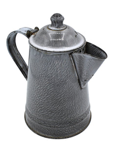 Antique Grey Coffee Pot