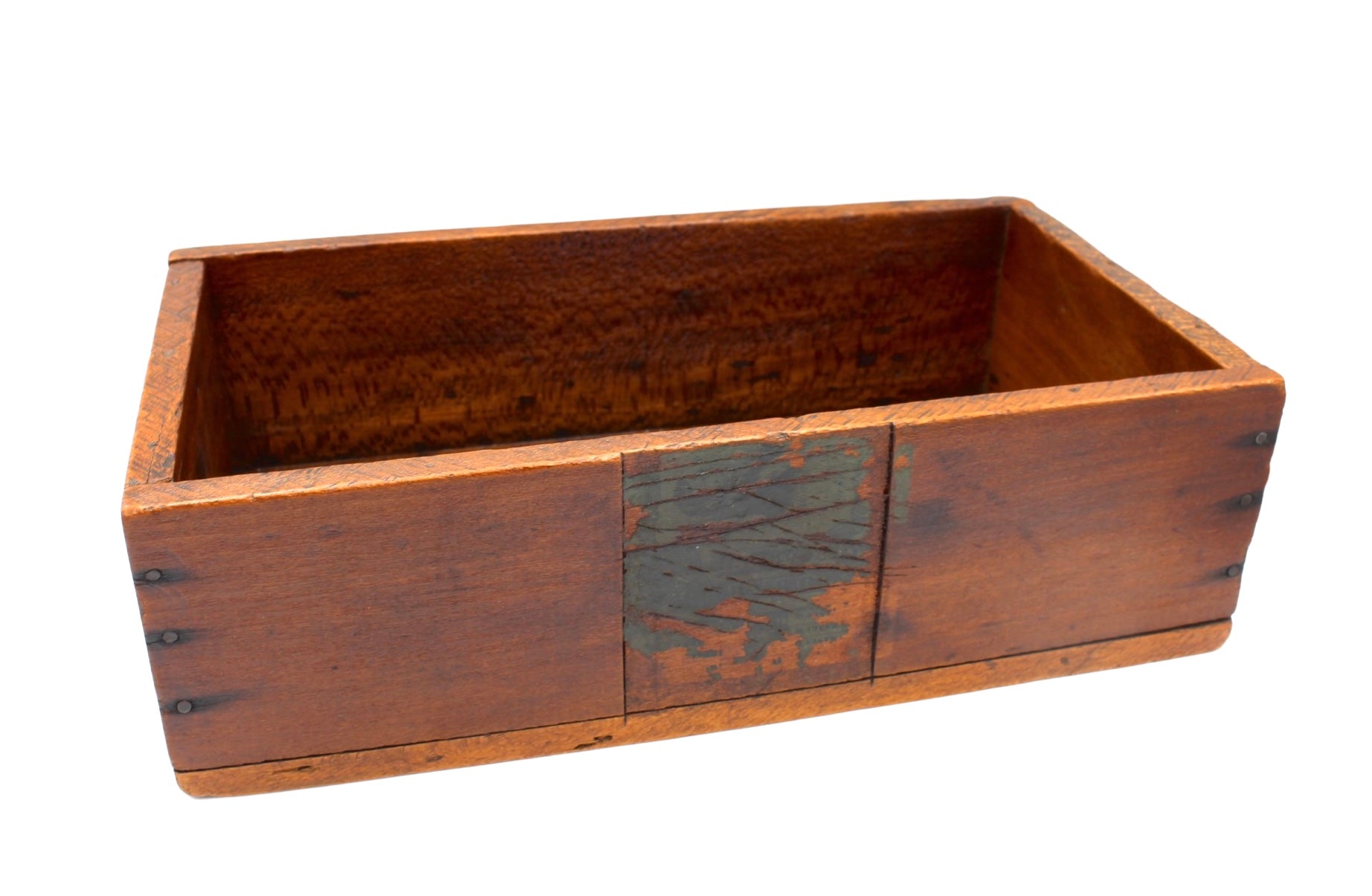 antique wooden tobacco box Antique Wooden Tobacco Box
